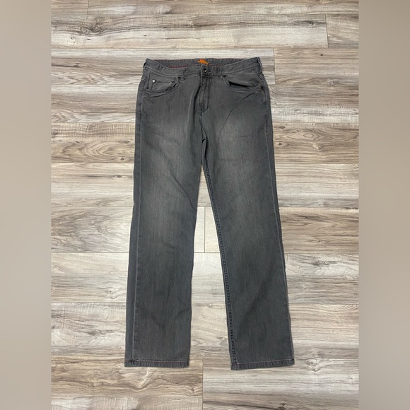 Tommy Bahama Other - Tommy Bahama Belize Authentic Fit Mens Jeans Size 35x32 Grey Wash Denim Straight